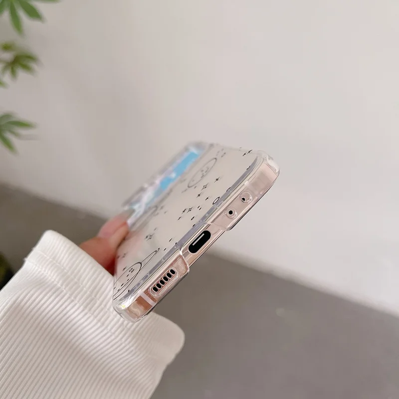 Hard PC Phone Case for Samsung Galaxy Z Flip5 5G Pattern Printing Protective Phone Cover - Z05