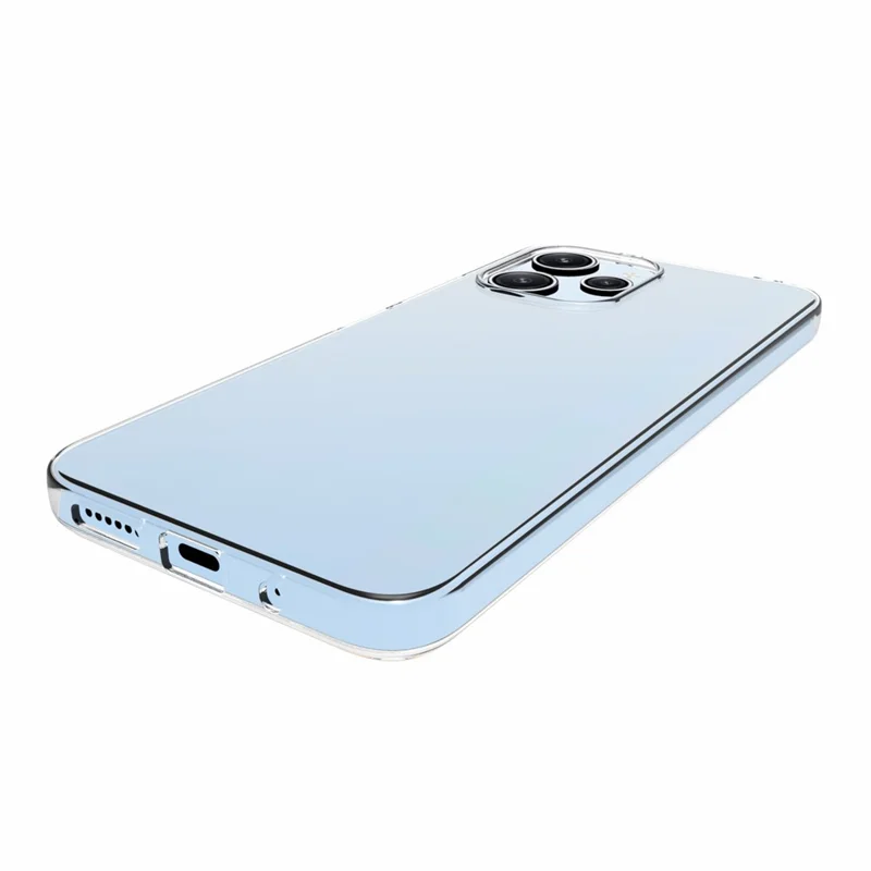 Inside Watermark-Free TPU Case for Xiaomi Redmi 12 4G , Transparent Protective Phone Cover
