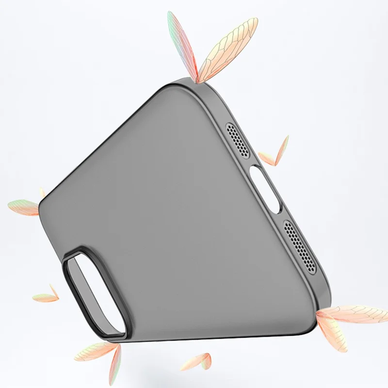 For iPhone 14 Pro Max Anti-Scratch Shell Matte Finished Phone Cover Ultra-thin Hard PP Phone Case - Transparent