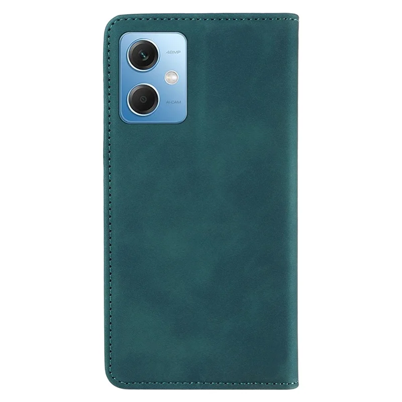 BETOPNICE 003 Für Xiaomi Redmi Note 12 5G (China) / (Indien) / (Global) / Poco X5 5G RFID-blockierende Schutzhülle aus Leder - Grün