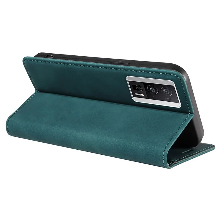 BETOPNICE 003 per Xiaomi Redmi K60 5G / K60 Pro 5G / Poco F5 Pro 5G Folio Flip Custodia in pelle PU con blocco RFID - Verde