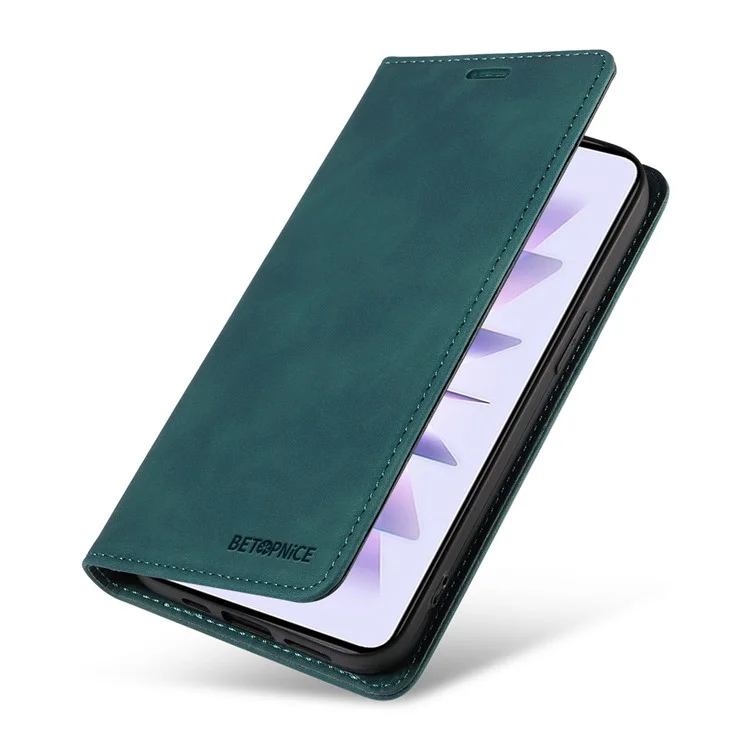 BETOPNICE 003 per Xiaomi Redmi K60 5G / K60 Pro 5G / Poco F5 Pro 5G Folio Flip Custodia in pelle PU con blocco RFID - Verde