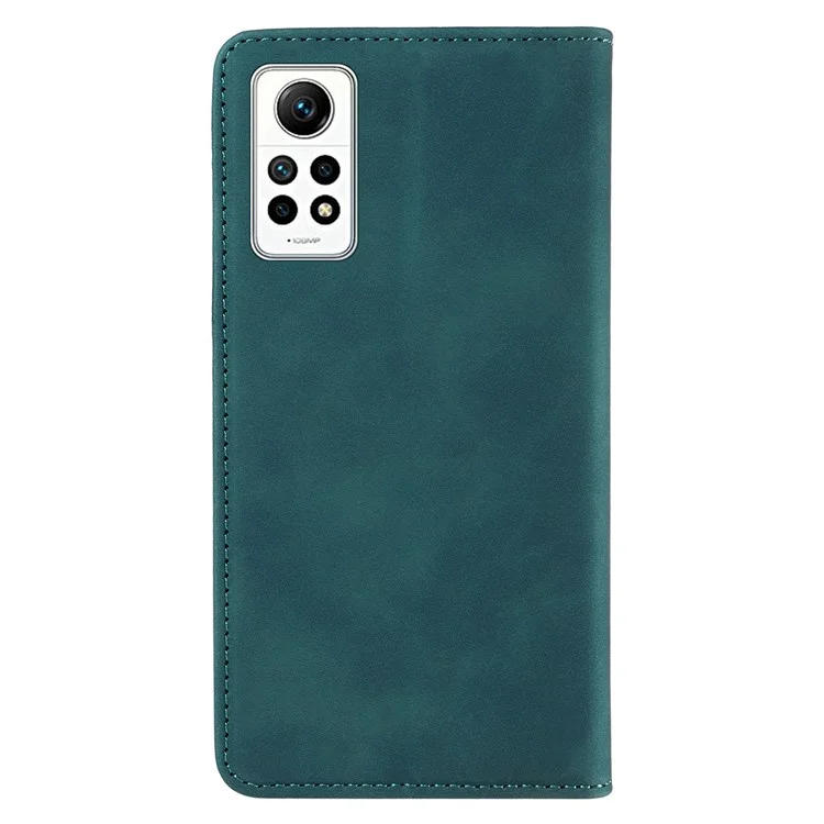 BETOPNICE 003 Per Xiaomi Redmi Note 12 Pro 4G / Note 11 Pro 4G (MediaTek) / Note 11 Pro 5G (Qualcomm) / Note 11E Pro 5G Custodia in Pelle con Blocco RFID - Verde