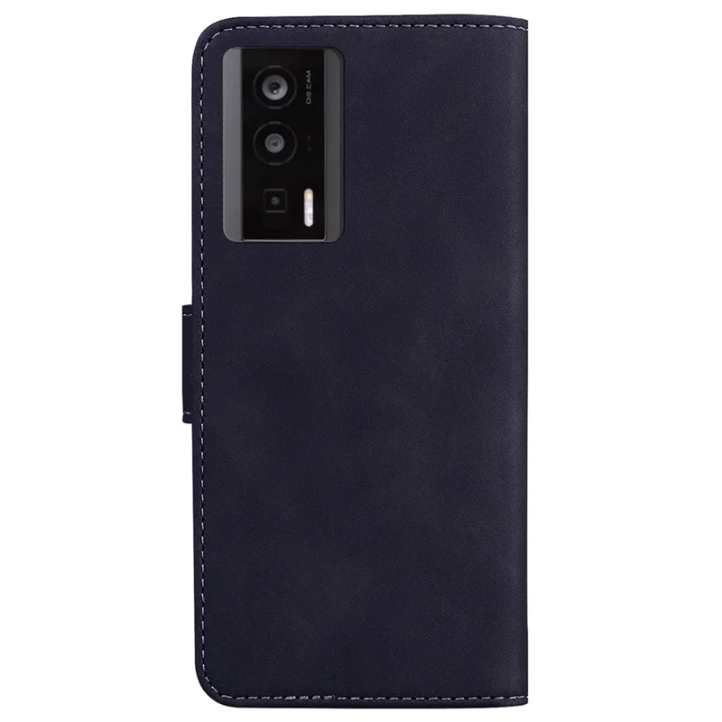 Capa de Couro para Xiaomi Poco F5 Pro 5G / Redmi K60 5G / Redmi K60 Pro 5G, Capa Carteira com Suporte - Preto