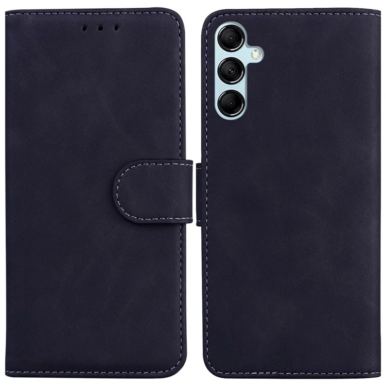 Кожаный кошелек-чехол для Samsung Galaxy M54 5G / F54 5G, защитный чехол для телефона - черный