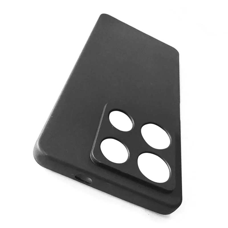 For Infinix Note 30 4G Precise Cutouts Matte TPU Phone Case Protective Phone Cover - Black