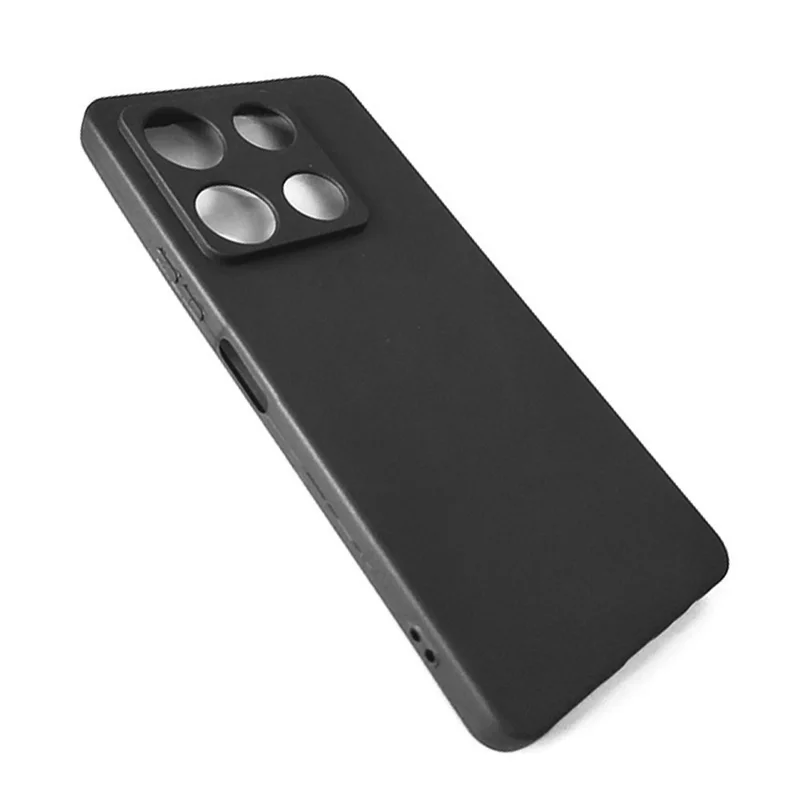 For Infinix Note 30 4G Precise Cutouts Matte TPU Phone Case Protective Phone Cover - Black