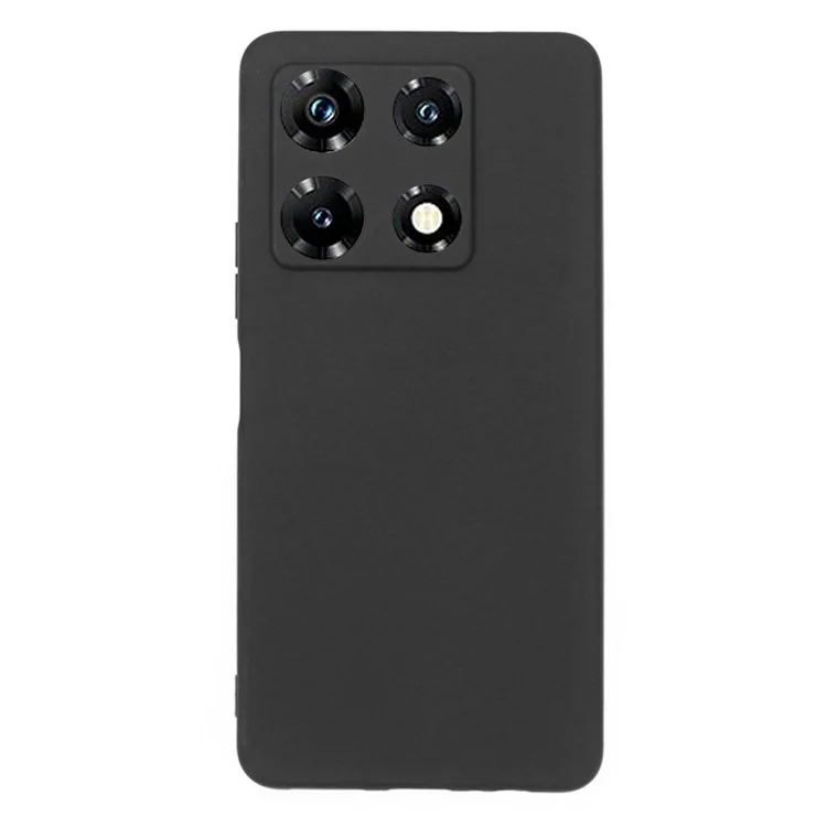 TPU Phone Case for Infinix Note 30 Pro 4G Matte Precise Cutouts Protective Phone Cover - Black
