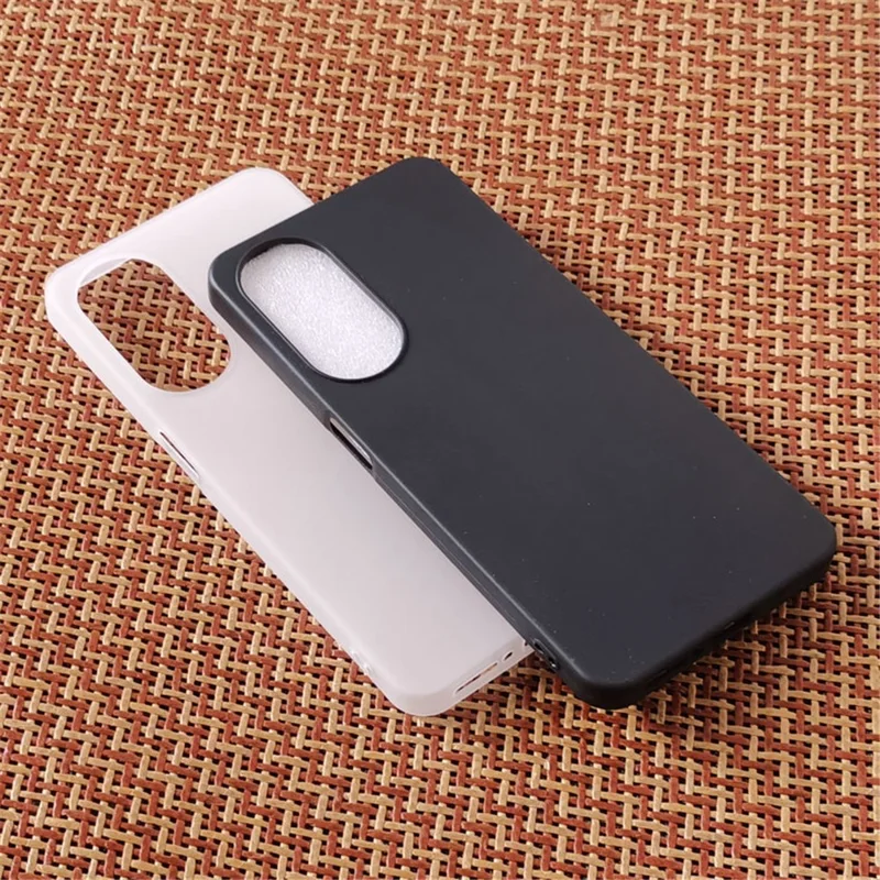 For ZTE Blade V40s 4G Flexible TPU Case Matte Finish Protective Cover - Black