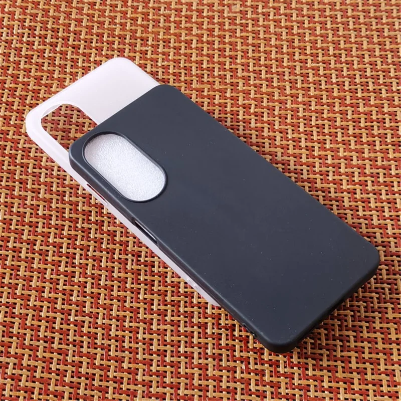 For ZTE Blade V40s 4G Flexible TPU Case Matte Finish Protective Cover - Black