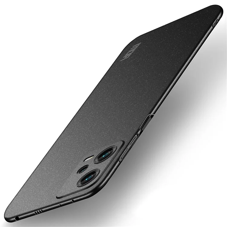 MOFI Shield Matte Series para Xiaomi Redmi Note 12 Pro 5G Funda de teléfono de PC mate anti-arañazos - Negro