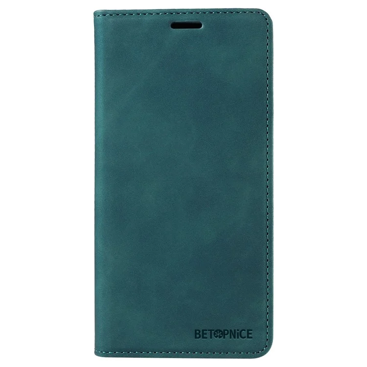 BETOPNICE 003 Anti-drop Phone Case for Samsung Galaxy S21+ 5G RFID Blocking Leather Wallet Stand Cover - Green
