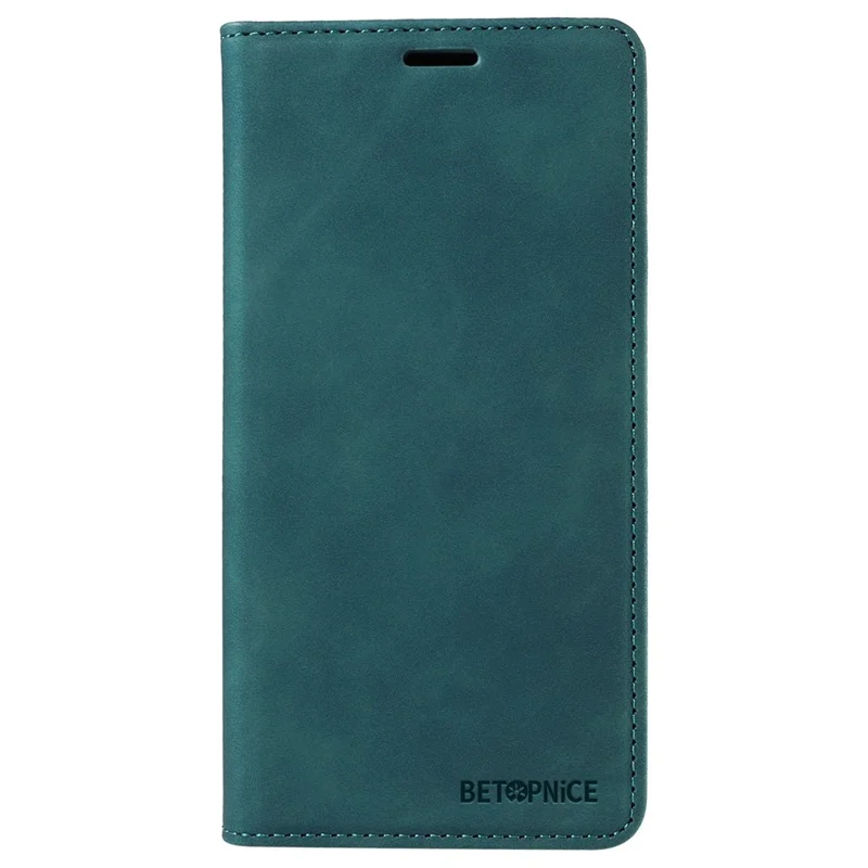 BETOPNICE 003 Pour Samsung Galaxy S21 Ultra 5G Étui de téléphone en cuir avec support Couverture de portefeuille RFID Blocking - Vert