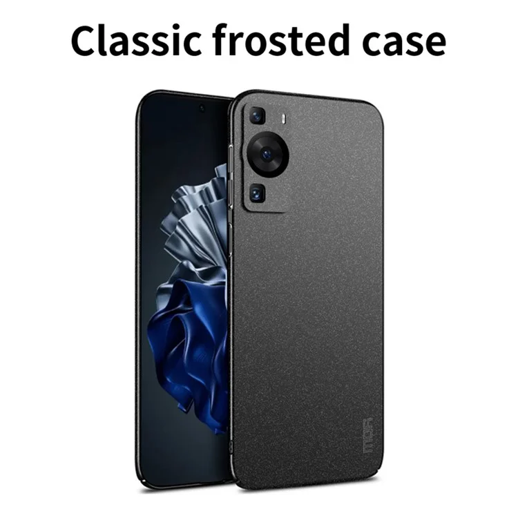 MOFI Shield Matte Series For Huawei P60 / P60 Pro Matte Phone Case Hard PC Protective Phone Cover - Black