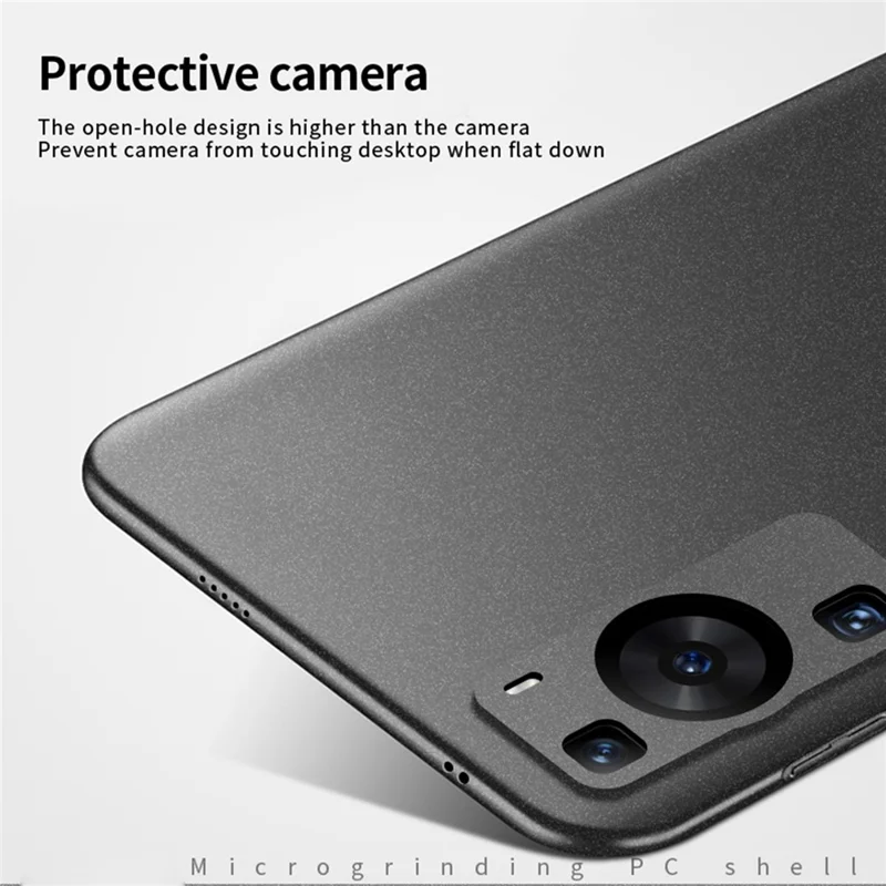 MOFI Shield Matte Series For Huawei P60 / P60 Pro Matte Phone Case Hard PC Protective Phone Cover - Blue