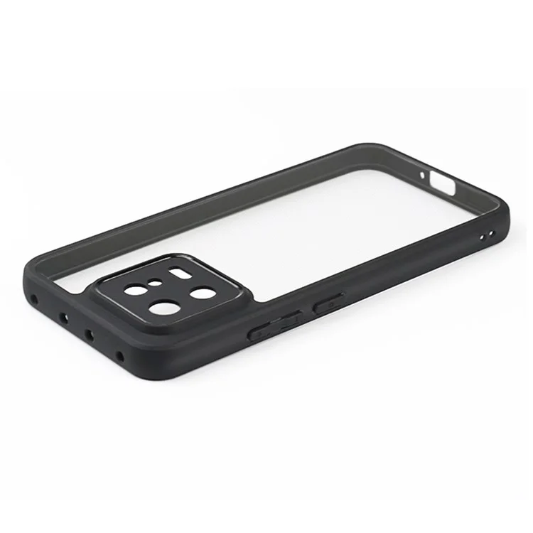 Для Xiaomi 13 Super Thin TPU + PC Phone Case HD Transparent Dustproof Mobile Phone Cover