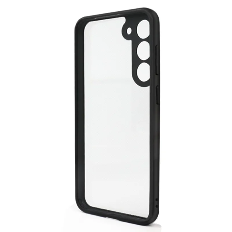 For Samsung Galaxy S23 Precise Cutout Phone Case Flexible TPU + Hard PC Dustproof Cell Phone Cover