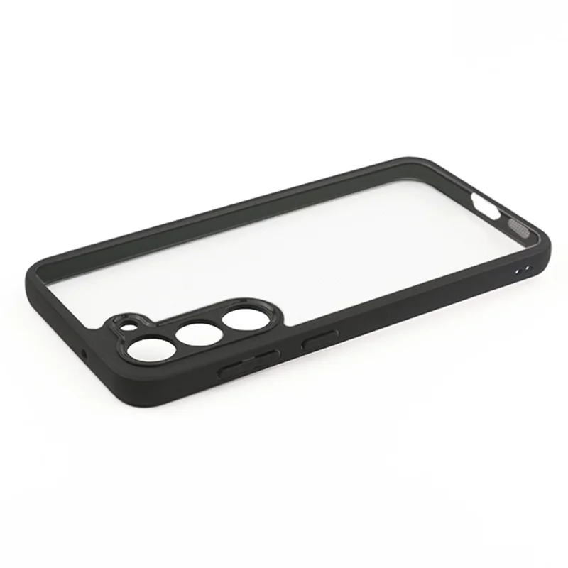 For Samsung Galaxy S23 Precise Cutout Phone Case Flexible TPU + Hard PC Dustproof Cell Phone Cover