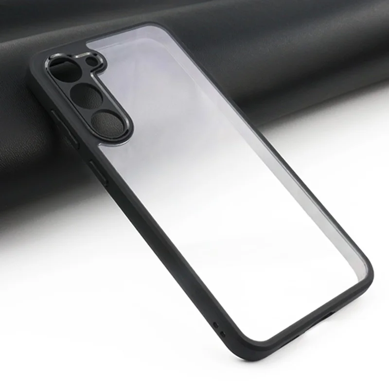 For Samsung Galaxy S23 Precise Cutout Phone Case Flexible TPU + Hard PC Dustproof Cell Phone Cover