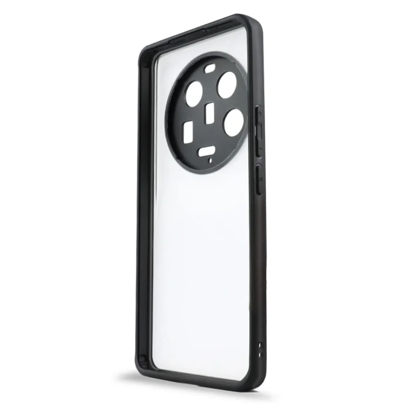 Anti-Fingerprint Handyhülle für Xiaomi 13 Ultra, transparente Handyhülle, flexibles TPU + Hartschalenschutz