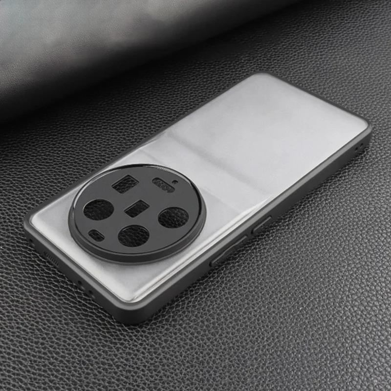 Anti-Fingerprint Handyhülle für Xiaomi 13 Ultra, transparente Handyhülle, flexibles TPU + Hartschalenschutz