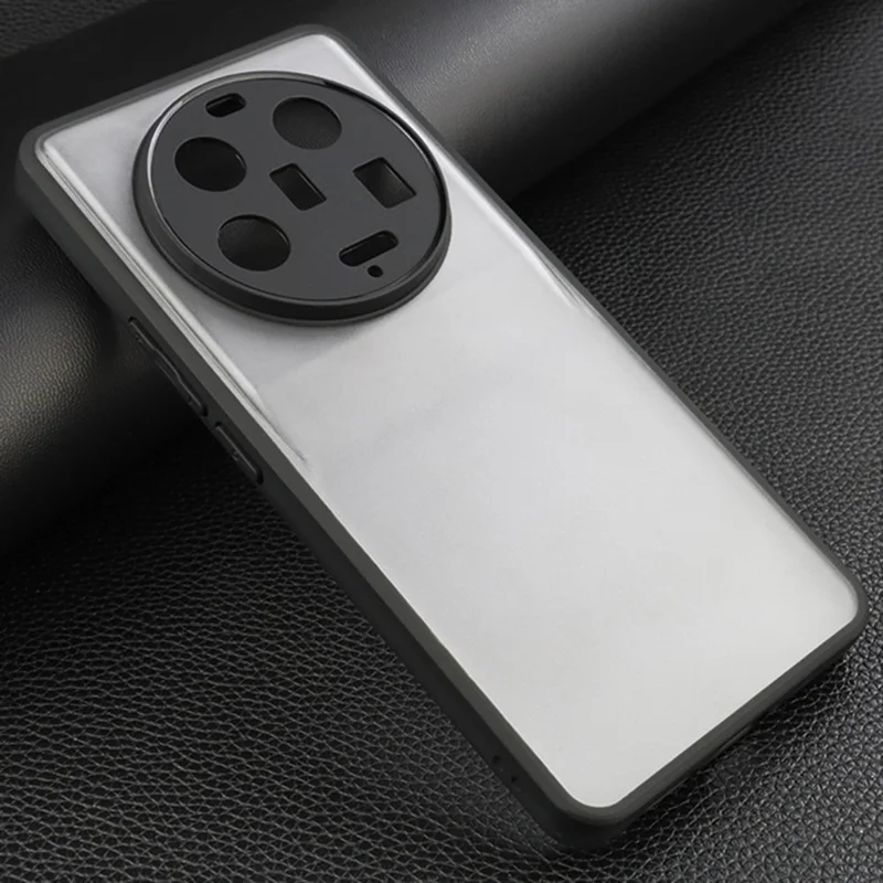 Anti-Fingerprint Handyhülle für Xiaomi 13 Ultra, transparente Handyhülle, flexibles TPU + Hartschalenschutz