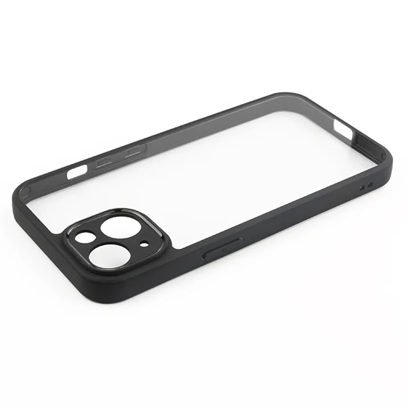 Transparent Phone Case  for iPhone 14 , TPU Frame PC Back Protective Phone Cover