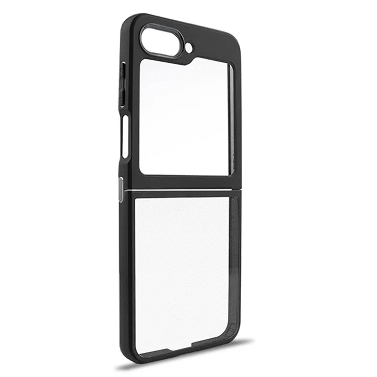 Phone Case for Samsung Galaxy Z Flip5 5G , Shockproof Phone Cover TPU + PC Transparent Shell