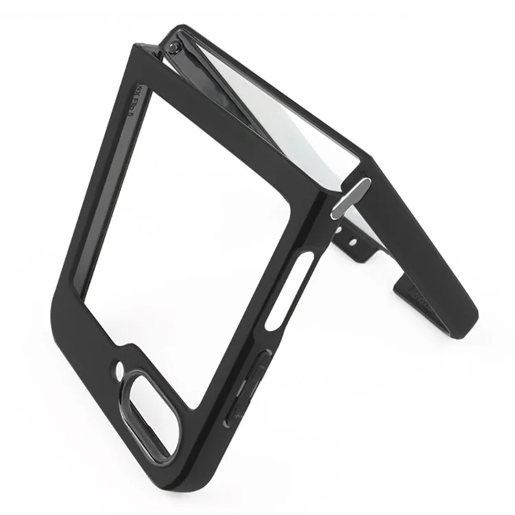 Phone Case for Samsung Galaxy Z Flip5 5G , Shockproof Phone Cover TPU + PC Transparent Shell