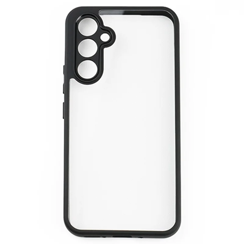 For Samsung Galaxy A54 5G Clear Phone Shell TPU + Hard PC Transparent Anti-Fingerprint Cell Phone Case