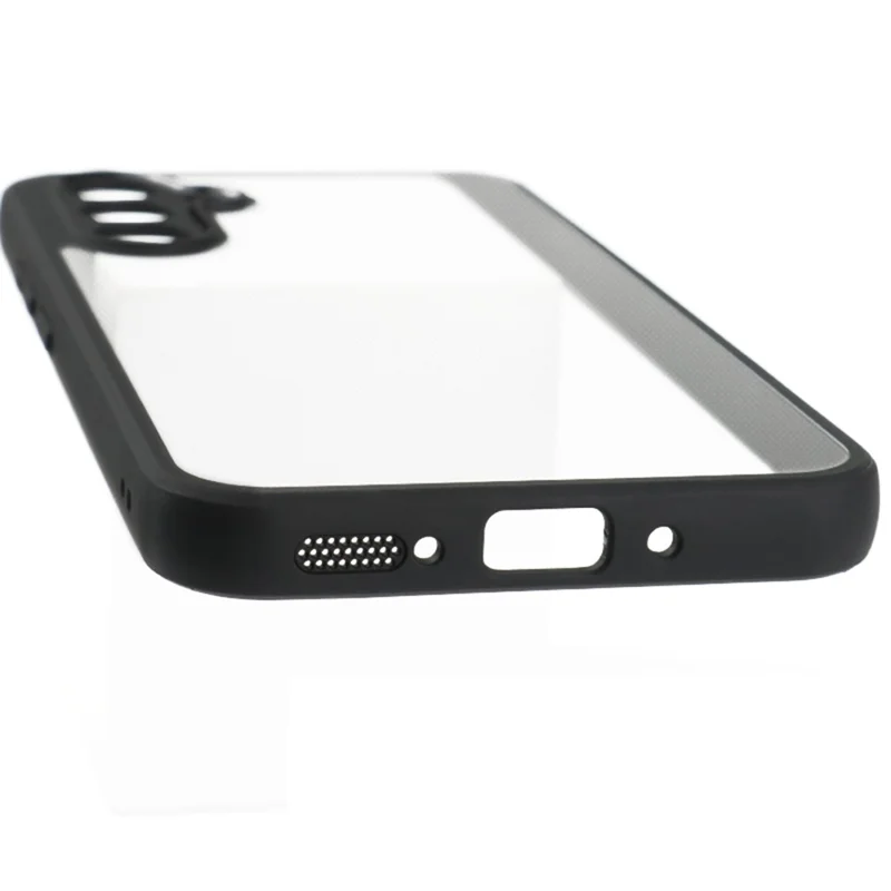 For Samsung Galaxy A54 5G Clear Phone Shell TPU + Hard PC Transparent Anti-Fingerprint Cell Phone Case