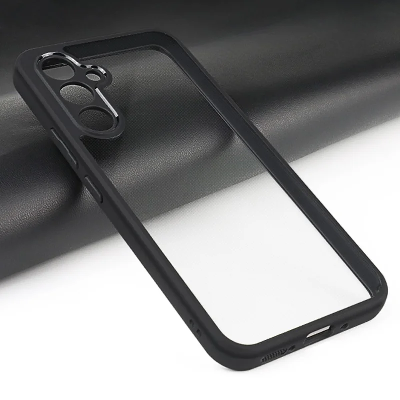 For Samsung Galaxy A54 5G Clear Phone Shell TPU + Hard PC Transparent Anti-Fingerprint Cell Phone Case