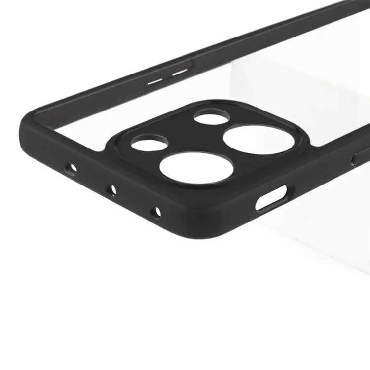 For OnePlus Nord 3 5G / Ace 2V Transparent Phone Case Anti-Scratch Flexible TPU + Hard PC Cell Phone Cover