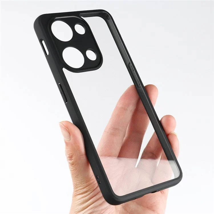 For OnePlus Nord 3 5G / Ace 2V Transparent Phone Case Anti-Scratch Flexible TPU + Hard PC Cell Phone Cover