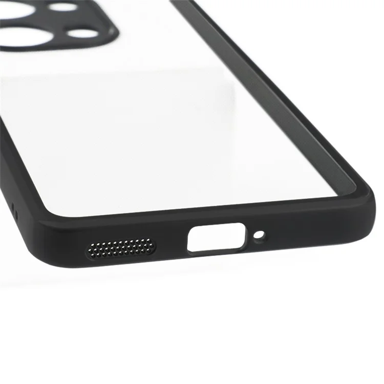 For OnePlus Nord 3 5G / Ace 2V Transparent Phone Case Anti-Scratch Flexible TPU + Hard PC Cell Phone Cover