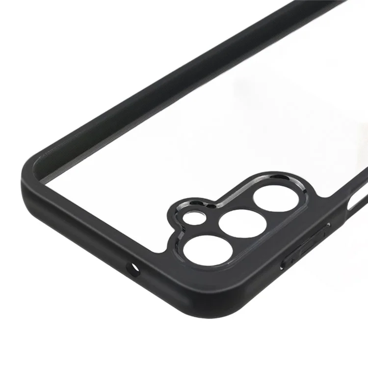 Capa de Telefone Transparente para Samsung Galaxy A14 4G / 5G, Capa de Telefone Anti-Poeira Flexível TPU + Carcaça de PC Rígida