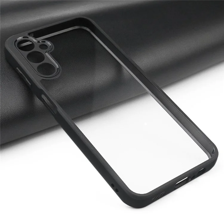 Capa de Telefone Transparente para Samsung Galaxy A14 4G / 5G, Capa de Telefone Anti-Poeira Flexível TPU + Carcaça de PC Rígida