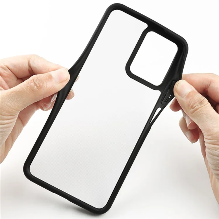For Xiaomi Redmi Note 12 5G (China) / (India) / (Global) / Poco X5 5G Phone Case PC + TPU Clear Anti-drop Cover
