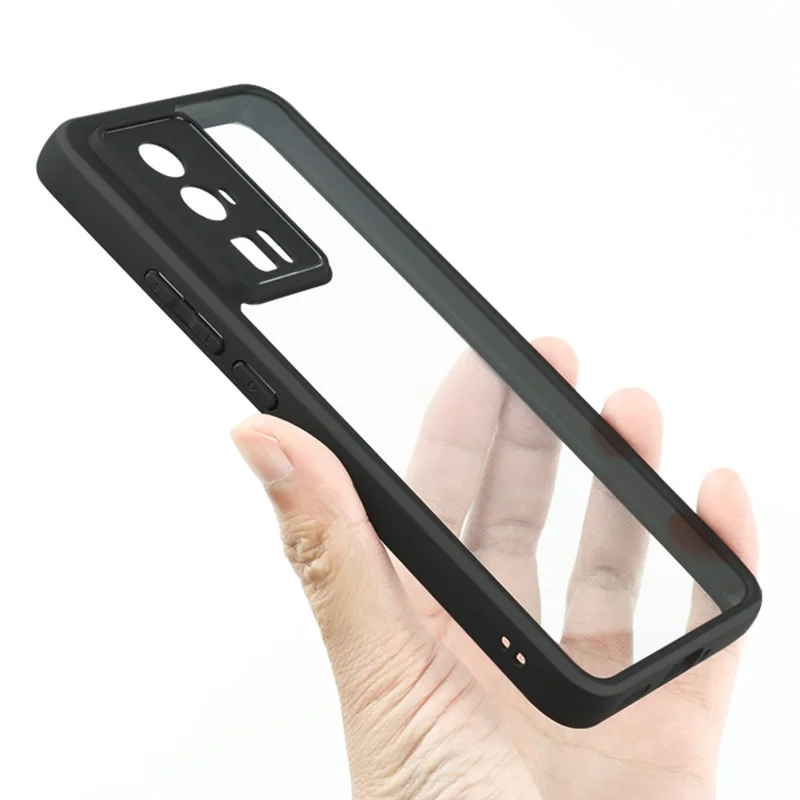 For Xiaomi Redmi K60 5G / K60 Pro 5G / Poco F5 Pro 5G Phone Case PC + TPU Transparent Phone Cover