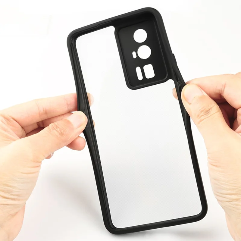 For Xiaomi Redmi K60 5G / K60 Pro 5G / Poco F5 Pro 5G Phone Case PC + TPU Transparent Phone Cover