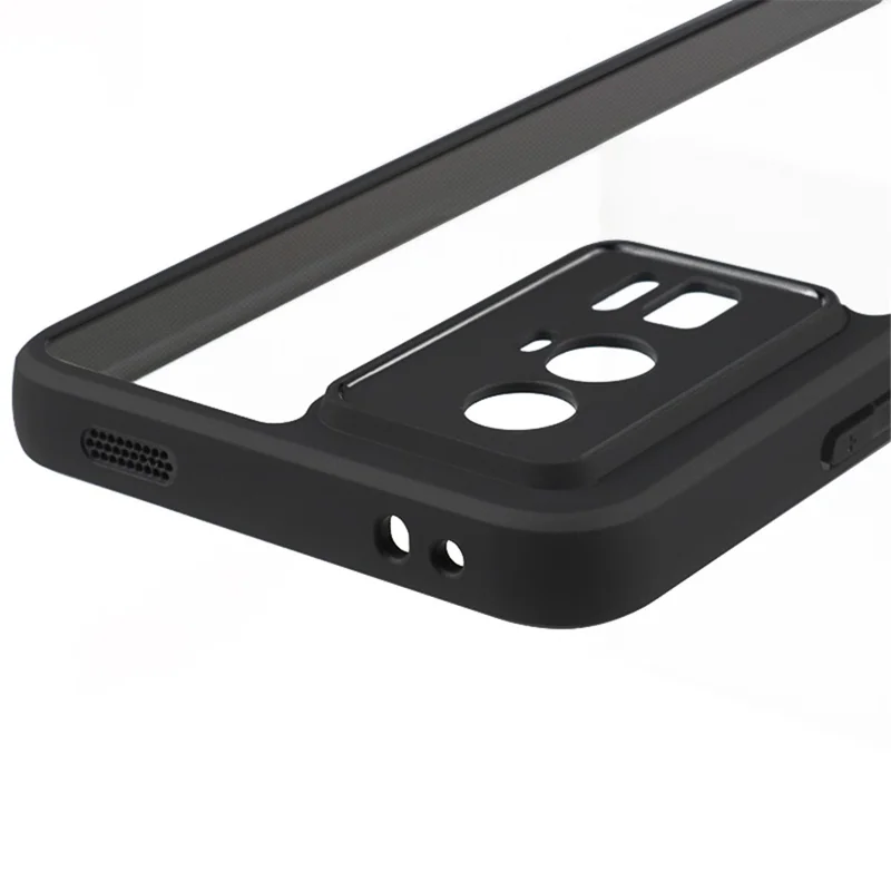 For Xiaomi Redmi K60 5G / K60 Pro 5G / Poco F5 Pro 5G Phone Case PC + TPU Transparent Phone Cover