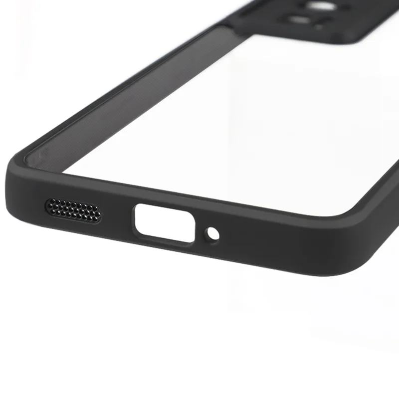 For Xiaomi Redmi K60 5G / K60 Pro 5G / Poco F5 Pro 5G Phone Case PC + TPU Transparent Phone Cover