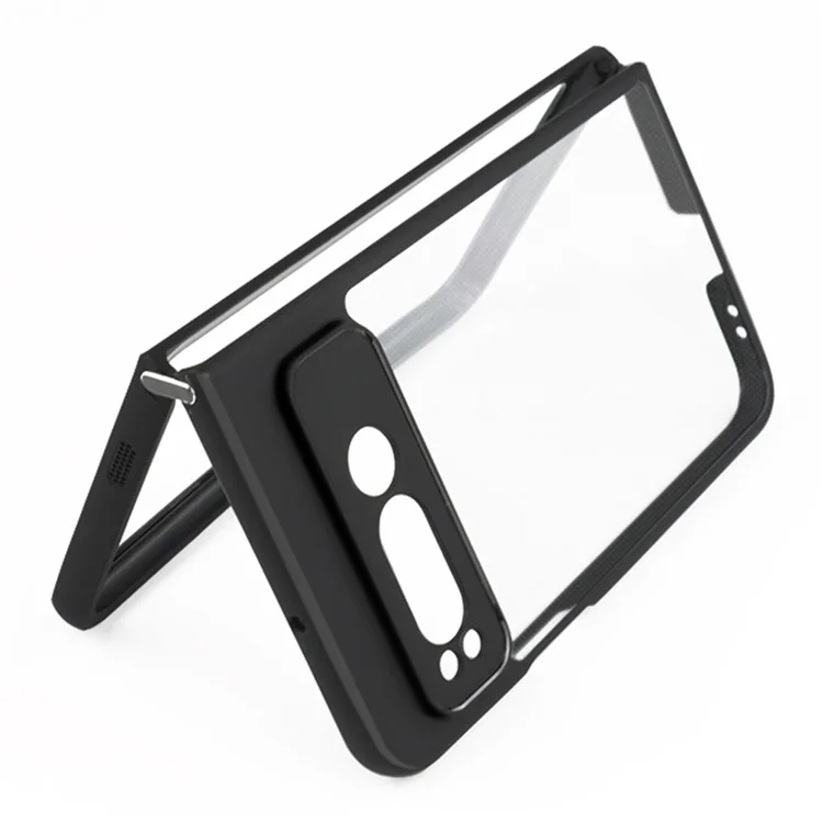 For Google Pixel Fold Transparent PC + TPU Phone Case Drop-proof Phone Cover