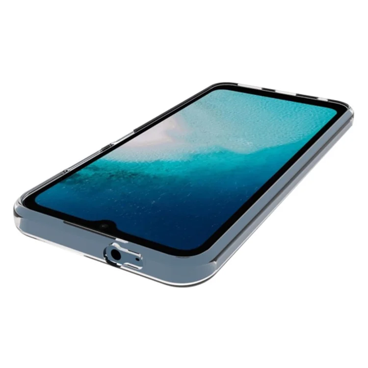 Capa TPU Livre de Marcas d'Água para Nokia C300, Caso de Telefone Protetor Transparente Brilhante