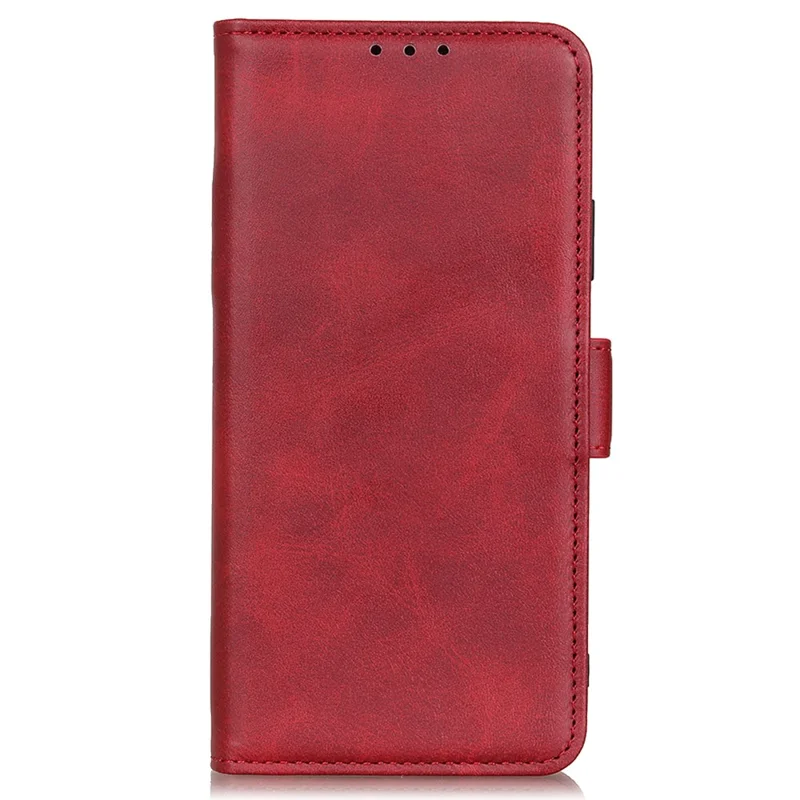 For Huawei nova 11 / nova 12s 4G / nova 12 Lite 4G Dustproof Cell Phone Cover Cowhide Texture PU Leather Wallet Stand Phone Case Shell - Red