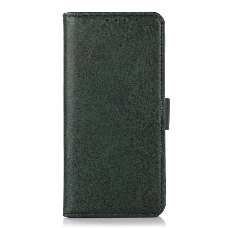 For Huawei nova 11i / Enjoy 60 Pro / Maimang 20 PU Leather Wallet Case Stand Cowhide Texture Phone Cover - Green