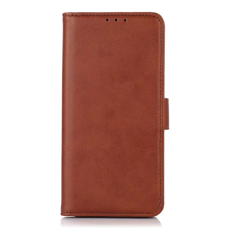 For Huawei nova 11i / Enjoy 60 Pro / Maimang 20 PU Leather Wallet Case Stand Cowhide Texture Phone Cover - Brown