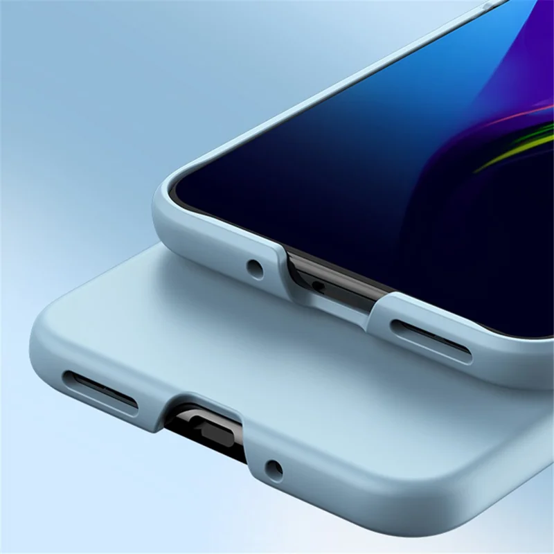 For Motorola Razr 40 Ultra 5G Phone Case Hinge Design PC Cover with Tempered Glass Rear Screen Protector - Purple