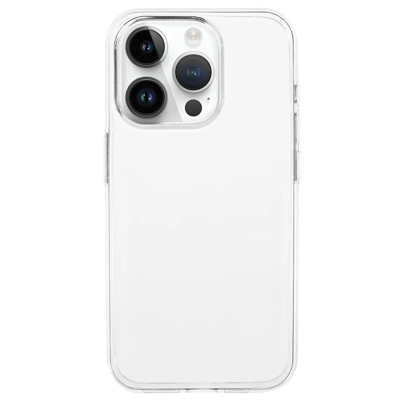 Para iPhone 15 Pro Capa de Celular Resistente a Choques Transparente de TPU Anti-Arranhões