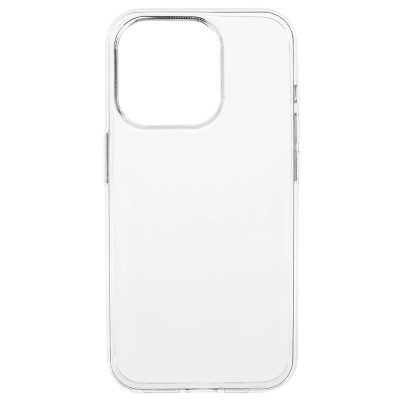 Para iPhone 15 Pro Capa de Celular Resistente a Choques Transparente de TPU Anti-Arranhões